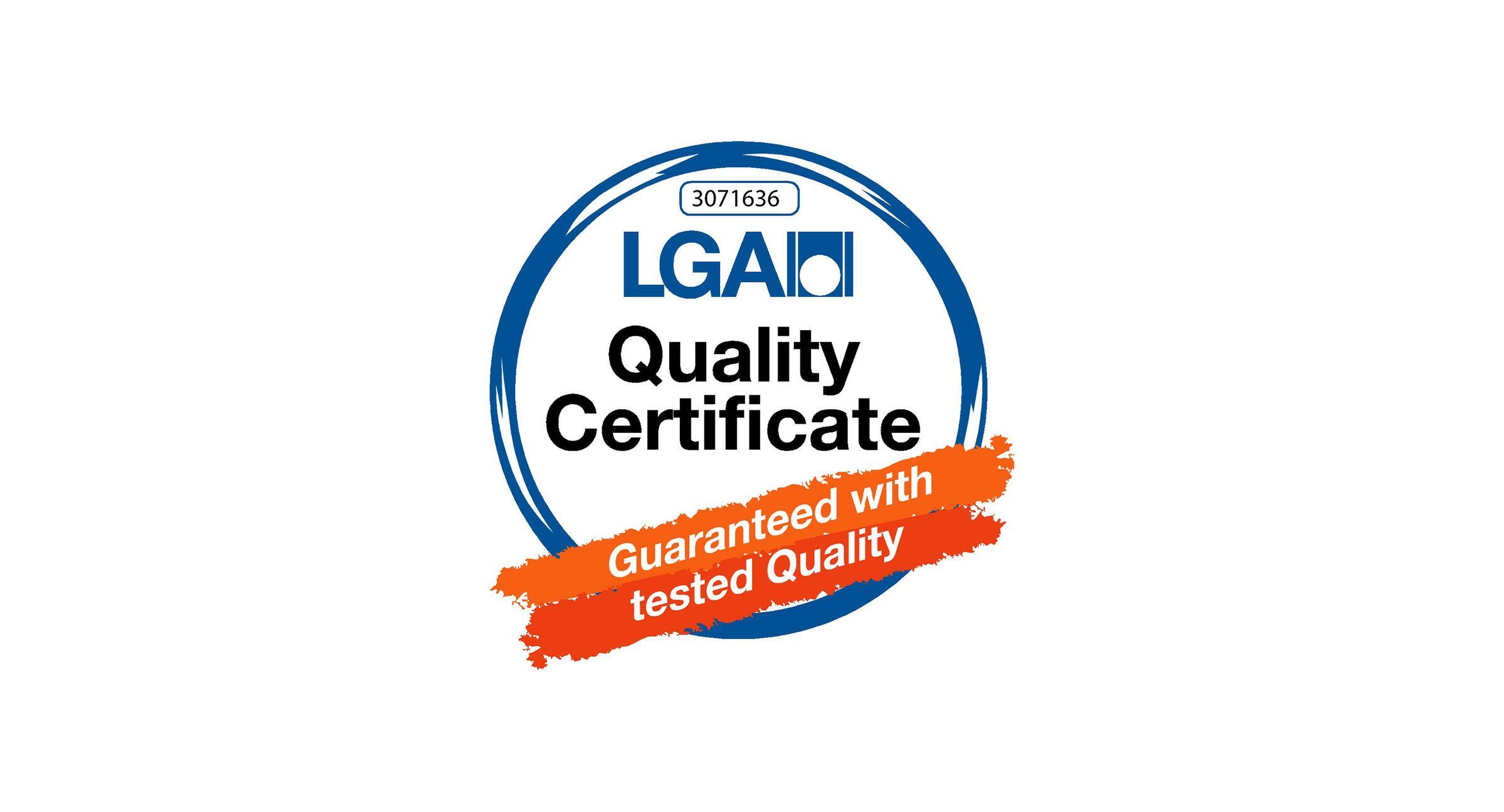 LGA certified